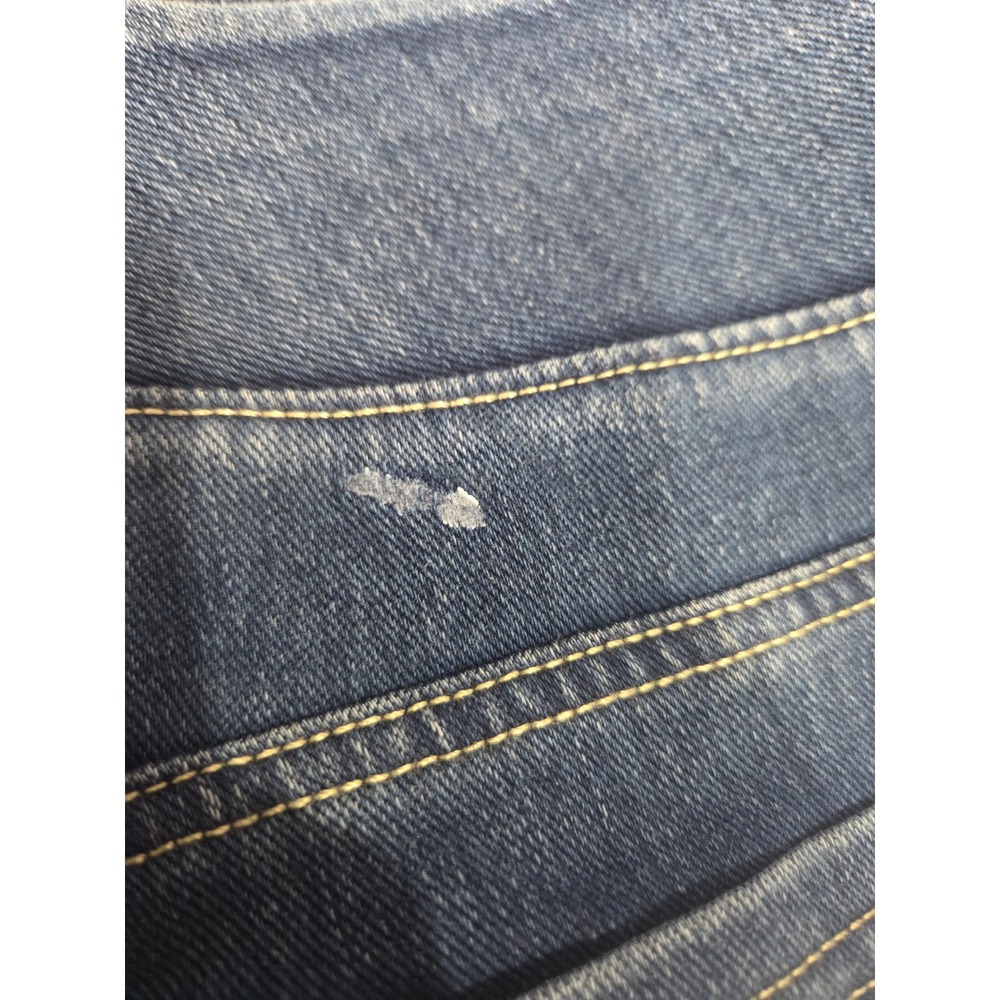 Halara Flex High Waisted Pocket Baggy Wide Leg Washed Casual Jeans Med. Petite - Picture 6 of 6